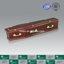 Скидка гробы люкса австралийский стиль бумага шпона гробы A30-GHT